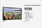 Samsung 40" Flat FHD Smart TV 40J5200