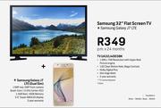 Samsung 32" Flat Screen TV UA32J4003BK With Samsung Galaxy J7 LTE Dual Sim