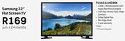 Samsung 32" Flat Screen TV UA32J4003BK