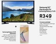 Samsung 32" Flat Screen TV UA32J4003BK+ Galaxy J7 LTE Dual Sim