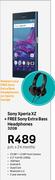 Sony Xperia XZ + Free Sony Extra Bass Headphones 32GB