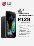 LG K10 16GB + Free Protective Cover