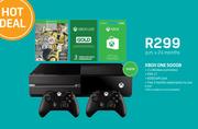 XBox One 500GB +2 x Wireless Conrollers + FIFA 17 + R200 Gift Card + Free 3 Month Subscription Live
