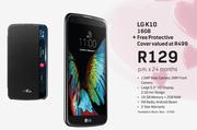 LGK10 16GB + Free Protective Cover