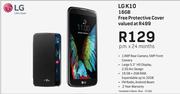 LG K10 16GB Plus Free Protective Cover