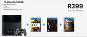 PS4 Bundle 500GB + Additional Controller