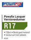 Powerfix Lacquer Vernisverdunner-750ml