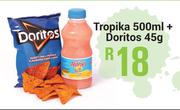 Tropika 500ml + Doritos 45g