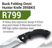 Buck Folding Omni Hunter Knife 395BKS
