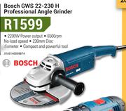 Bosch Professional Angle Grinder GWS 20-230H