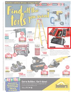 Builders : All The Tools You Want (20 June - 6 August 2017), page 1