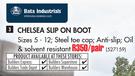 Bata Industrials Chelsea Slip On Boot-Per Pair
