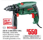 Bosch 530W 13 MM Impact Drill