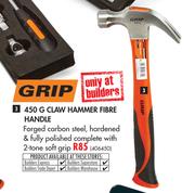  Grip 450 G Claw Hammer Fibre handle