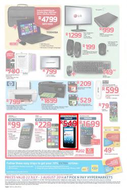 Pick N Pay Hypermarket : Big Deals (22 Jul - 3 Aug 2014), page 7
