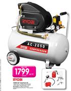 Ryobi 1500W 50Ltr Compressor Kit(KIT201)