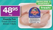 Country Fair Fresh Chicken Breast Fillets-Per Kg