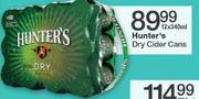 Hunter's Dry Cider Cans-12x340ml