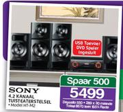 Sony 4.2 Kanaal Tuisteaterstelsel HT-M2