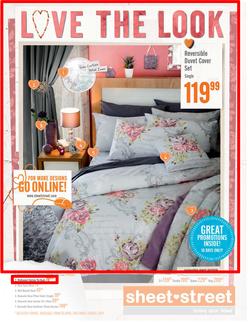 Sheet Street : Love The Look (18 Apr 2014 - While Stocks Last), page 1