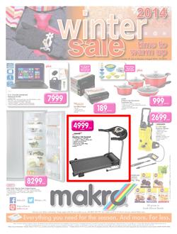 Makro : Winter Sale (27 Jul - 4 Aug 2014), page 1