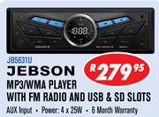 Jebson MP3/WMA Player With FM Radio And USB & SD Slots JB5631U