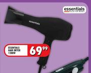 Essentials Hair Dryer 1200W