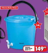 Pineware 14Ltr Water Heater Bucket
