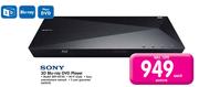 Sony 3D Blu-Ray DVD Player BDP-S4100