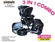 Safeway Accent Travel System 3 In 1 Combo