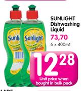 Sunlight Dishwashing Liquid-400ml Each 