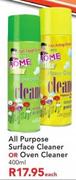 Home Butler All Purpose Surface Cleaner Or Oven Cleaner-400ml Each