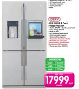 Defy 605L G605 4 Door Fridge/Freezer DFF399