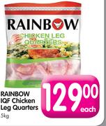Rainbow IQF Chicken Leg Quarters-5Kg Each