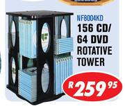 Dixon 156 CD/ 64 DvD Rotative Tower