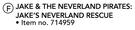 Jake & The Neverland Pirates Jake's Neverland Rescue-Each