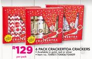 6 Pack Crackertoa Crackers-Per Pack