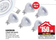 Luceco 5 Pack LED Lights-Per Pack