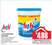 hth 15Kg Granular Chlorine
