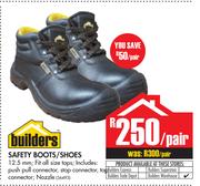 Builders Safety Boots/Shoes-Per Pair