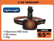 5 LED Headlamp