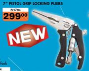Midas 7" Pistol Grip Locking Pliers PV176M