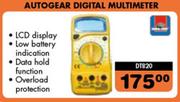 Autogear Digital Multimeter DT820