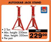 Auto Gear Jack Stand 2 Ton JAS2T
