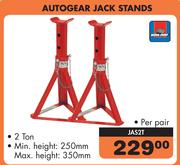 Autogear 2Ton Jack Stand JAS2T-Per Pair