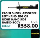 Monroe Front Shock Absorber Left Hand Side Or Right Hand Side Raised Body M8055 For Toyota Hilux