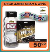Shield Leather Cream & Wipes SH248-1