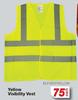 Yellow Visibility Vest ELP.VESTYELLOW-Each