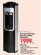 Elegance Hot and Cold Free Standing Water Dispenser BYZ1106
