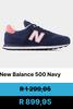 New Balance 500 (Navy)